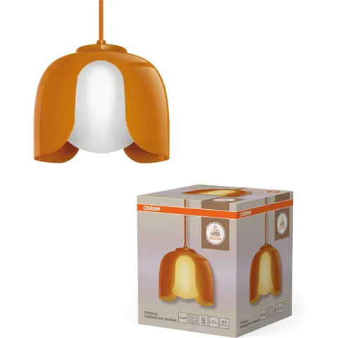 OSRAM DECOR Corolle Pendelleuchte E27 Orange – Bild 2