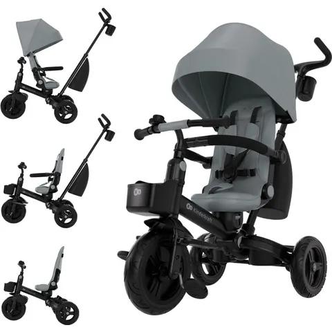 Kinderkraft Dreirad AVEO 2 PLUS – grau – Bild 2