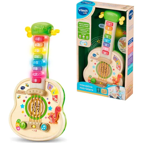 Vtech Baby Interaktive Holz-Gitarre – Bild 2