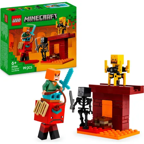 LEGO Minecraft The Nether Lava Battle – Bild 2