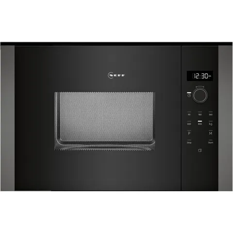 HLAWD23G0 Einbau-Solo-Mikrowelle graphite grey – Bild 2