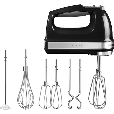 KitchenAid Handmixer KitchenAid Handmixer, 5KHM9212EOB onyx schwarz, 85 W, 9 Stufen – Bild 2