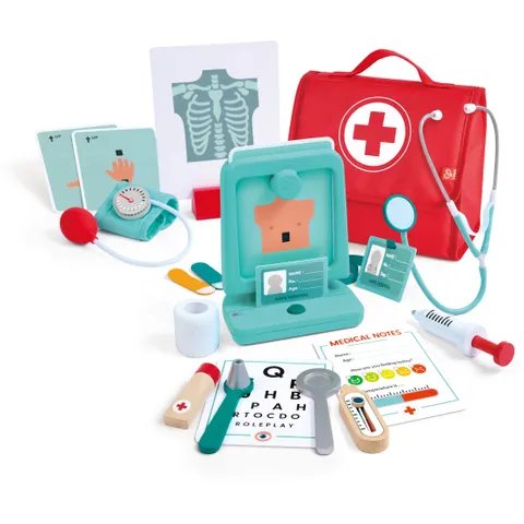 Doktor-Set – bunt – Bild 3