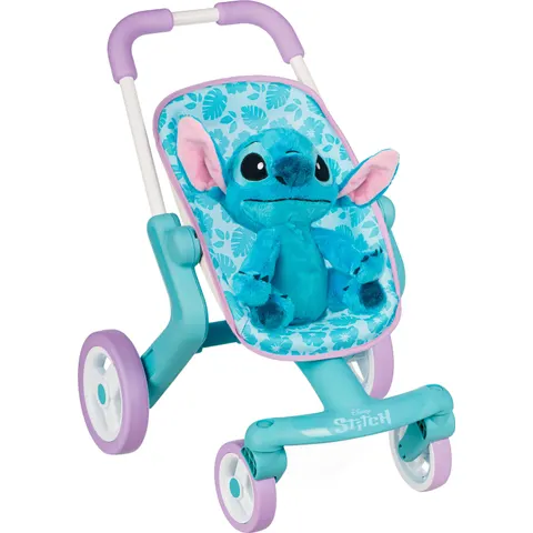 Puppenwagen Stitch – blau – Bild 2
