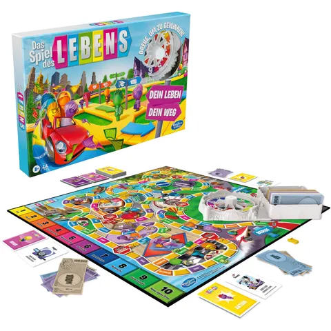 Hasbro Spiel des Lebens Brettspiel – Bild 2