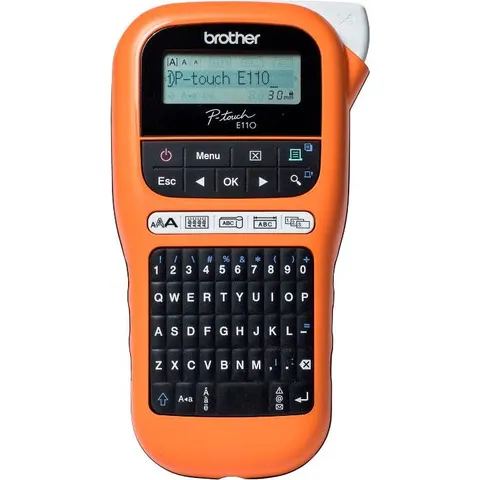 Brother P-touch EDGE PT-E110 – Orange – Bild 3