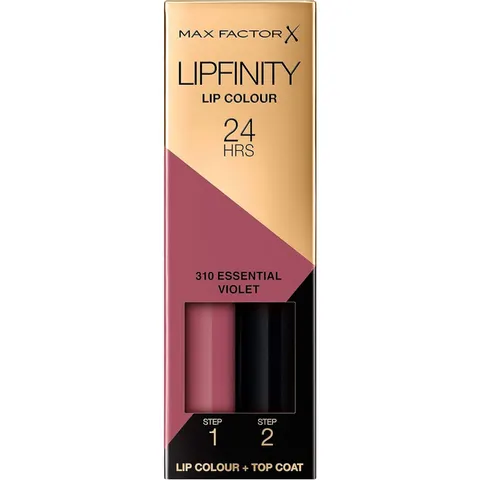 Max Factor Lipfinity Lip Color lipstick - 310 Essential Violet – image 2