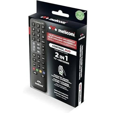 Meliconi Telecomando Universale Control 2+ Nero – immagine 3