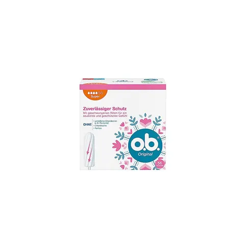 O.B. Original Super Tampons - 56 pcs – image 3