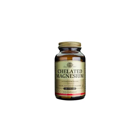 Solgar Chelated Magnesium Tablets, 100 – image 2