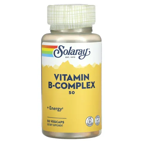 Solaray, Vitamin B-Complex, 50 VegCaps – image 2
