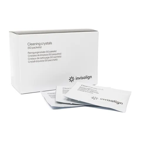 Invisalign Cleaning Crystals for Clear Aligners & Retainers – 50 Packets – image 2