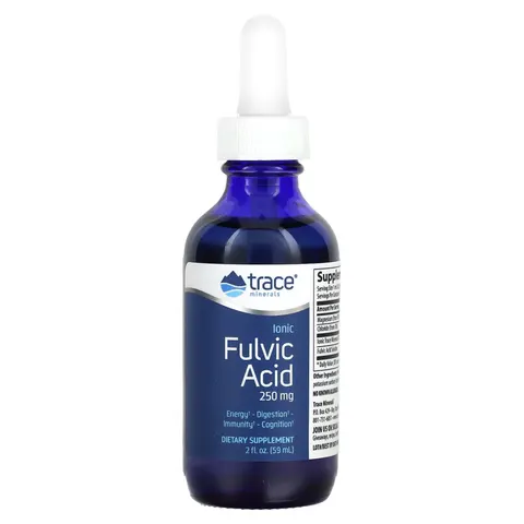 Trace Minerals Ionic Fulvic Acid Liquid 250mg Drops - 59ml – image 3