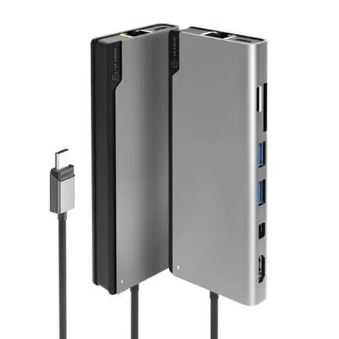 ALOGIC ULDPLSV2-SGR notebook dock/port replicator Wired USB 3.2 Gen 1 – image 2