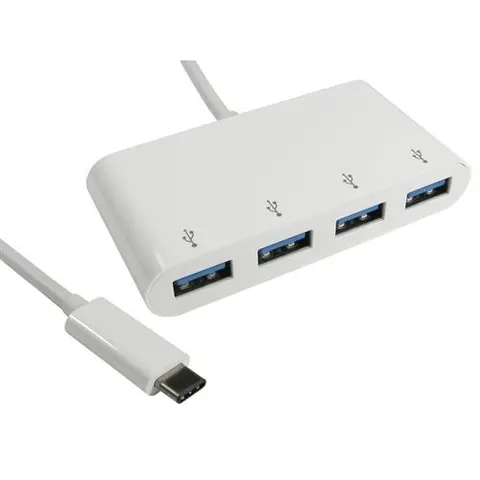 Cables Direct USB3C-HUB4BP interface hub USB 3.2 Gen 2 (3.1 Gen 2) Typ – image 2