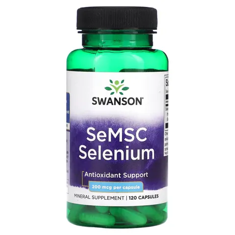 Swanson, SeMSC Selenium, 200 mcg, 120 Capsules – image 2