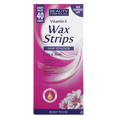 Beauty Formulas Strisce detergenti alla vitamina E, 40 pezzi – immagine 2
