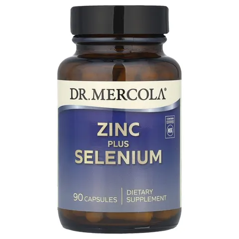 Dr. Mercola Zinc Plus Selenium, 90 Capsules – image 2
