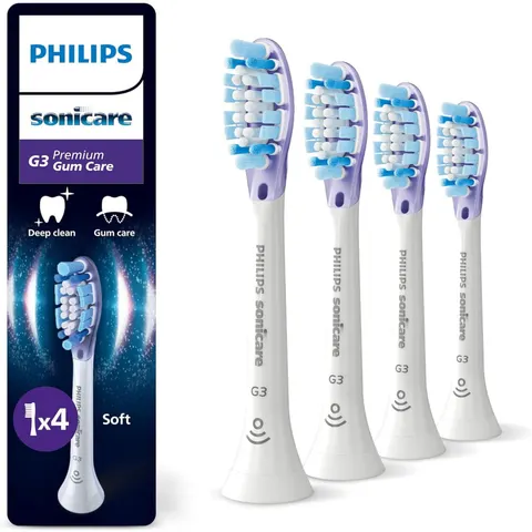 Philips Sonicare Replacement Toothbrush White 4 Pack – image 2