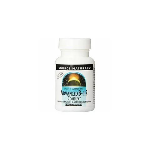 Source Naturals Advanced B-12 Complex, 60 Tabs – image 2