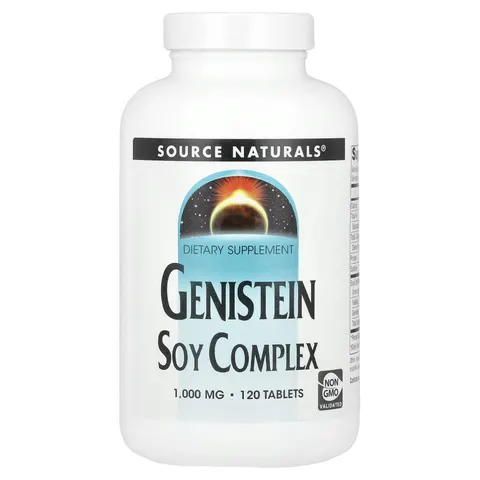 Source Naturals, Genistein Soy Complex, 120 Tablets – image 2