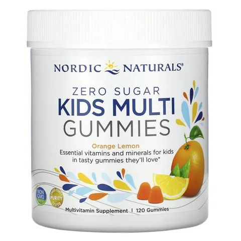 Kids Multi Zero Sugar, Orange Lemon - 120 gummies – image 3