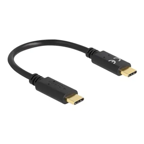 DELOCK USB Type-C Ladekabel 15 cm PD 5 A mit E-Marker – Bild 2