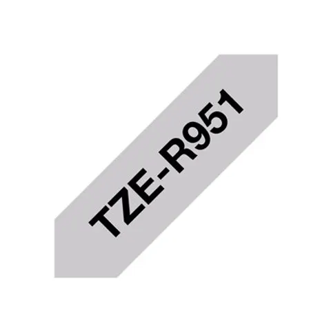 BROTHER P-Touch 24mm light grey/gold – Bild 2