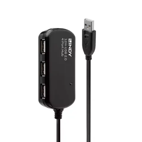Lindy 12m USB 2.0 Active Extension Pro Hub – image 3