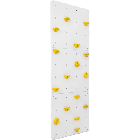 Monkey-Gym Mur d’escalade intérieur blanc - jaune – image 2