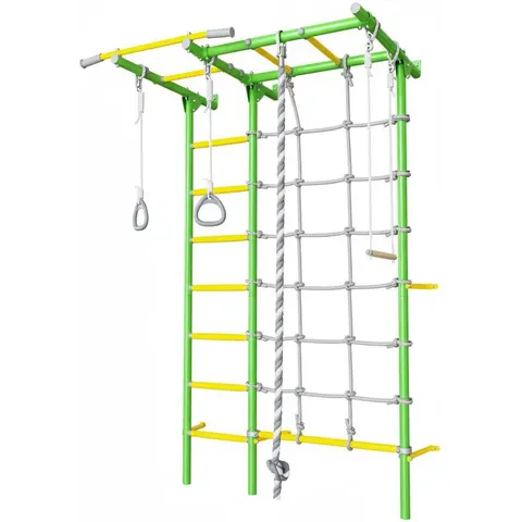 Monkey-Gym Espalier de gymnastique avec barre de traction Comet Next 5 - Vert, Basic – image 2