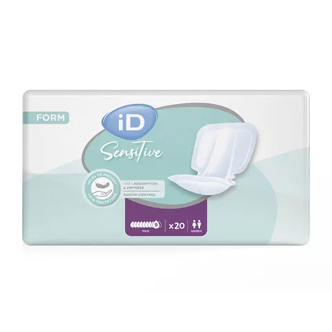 Ontex iD iD Sensitive Form Maxi - 8 paquets de 20 protections – image 2