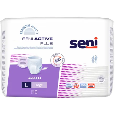Seni Active Plus Large - 8 paquets de 10 protections – image 2