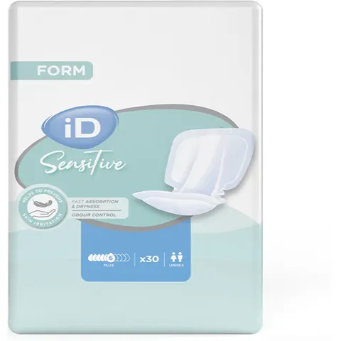 Ontex iD iD Sensitive Form Plus - 6 paquets de 30 protections – image 2