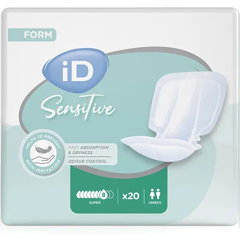 Ontex iD iD Sensitive Form Super - 4 paquets de 20 protections – image 2