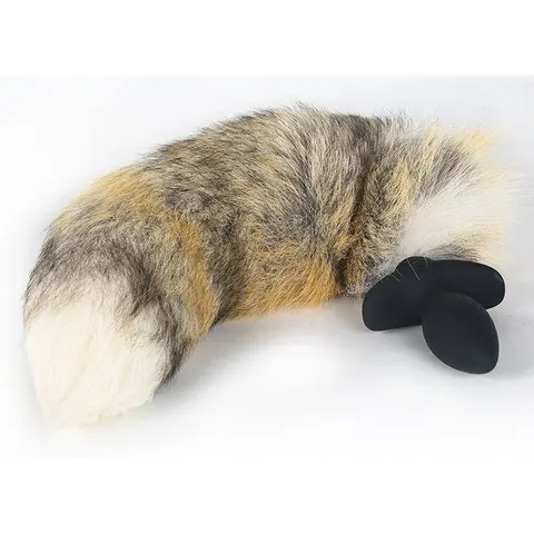 Kinky Puppy Plug vibrant avec Queue de loup 9 x 4cm Queue 45cm – image 2