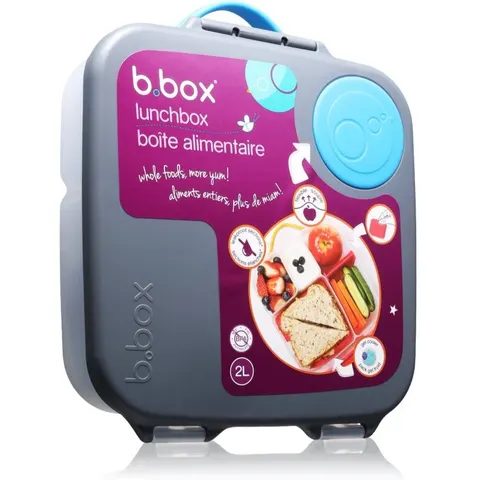 B.Box Lunchbox boîte à goûter Blue Slate 2000 ml – image 3