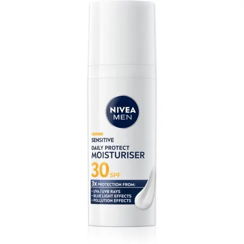 NIVEA MEN Sensitive crème de jour hydratante SPF 30 50 ml – image 2