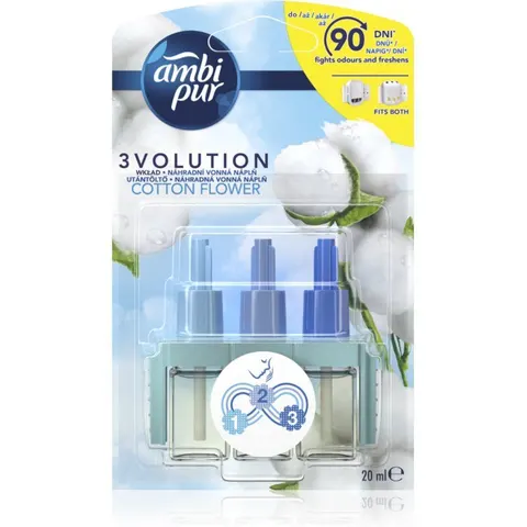 AmbiPur 3volution Cotton Fresh recharge 20 ml – image 2
