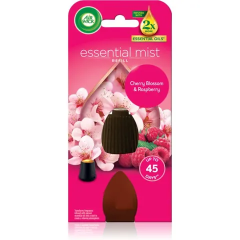 Air Wick Essential Mist Cherry Blossom & Raspberry recharge pour diffuseur d'huiles essentielles 20 ml – image 2