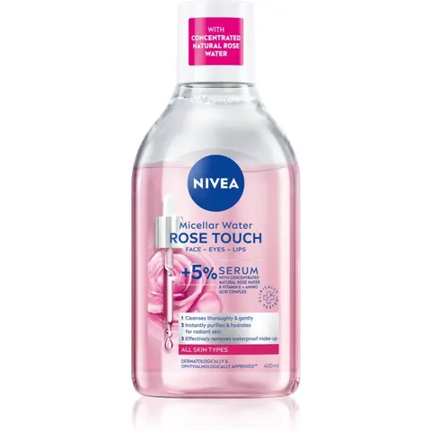 Nivea Rose Touch eau micellaire bi-phasée 400 ml – image 2