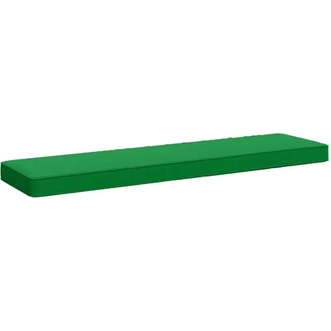 vidaXL Coussin de banc 1 pièce VUGHT 100 % polyester Vert – 473558 – image 2