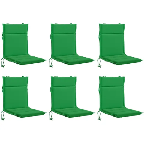 vidaXL Coussin de chaise à dossier bas GEMERT 6 pc 100 % polyester – 433460 – image 2