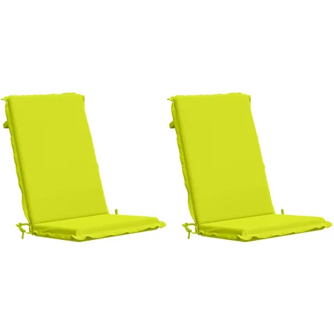 vidaXL Coussin de chaise à dossier haut GEMERT 2 pc 100 % polyester – 427469 – image 3