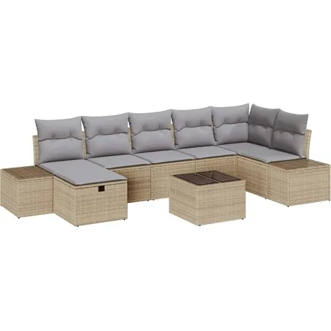 Ensemble de Canapés 7 pc polyrotin vidaXL – 408600 – image 2