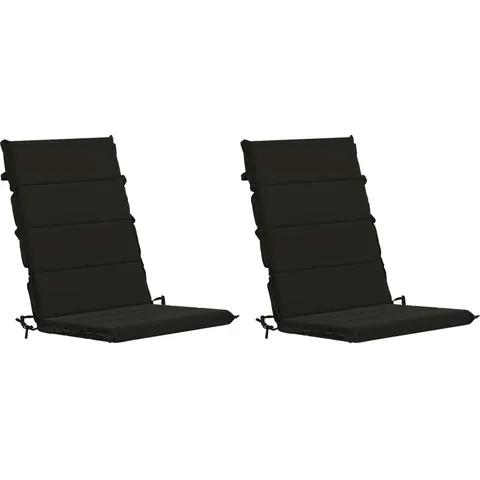vidaXL Coussin de chaise à dossier haut GEMERT 2 pc 100 % polyester – 429234 – image 3