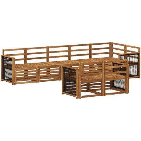 vidaXL Ensemble de canapés d'extérieur 7 pc – 692399 – image 3