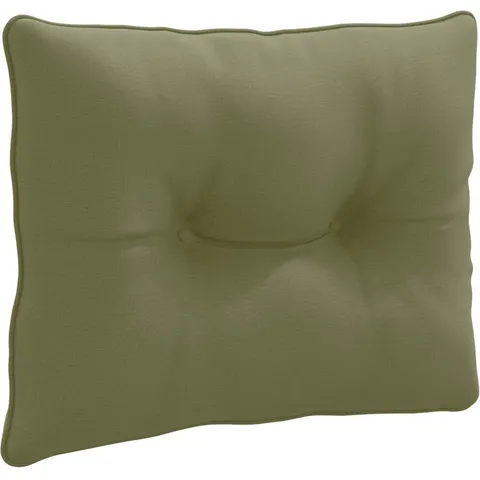 vidaXL Coussin de dos PUTTEN 100 % polyester Vert olive – 439516 – image 2