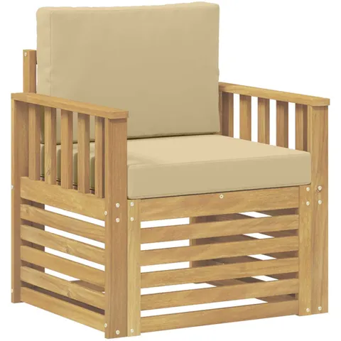 vidaXL 2 Pièce Ensemble de canapés d'extérieur Polyester – 651185 – image 2