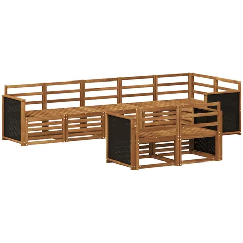 vidaXL Ensemble de canapés d'extérieur 7 pc – 692290 – image 3